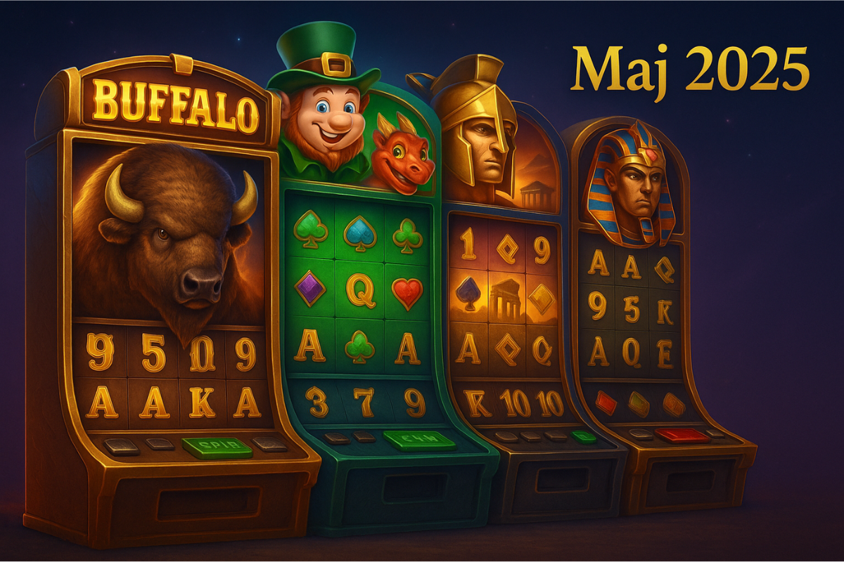 Bedste nye online slots at spille i maj 2025