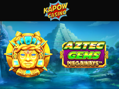 Kapow Casino free spins i dag Aztec Gems