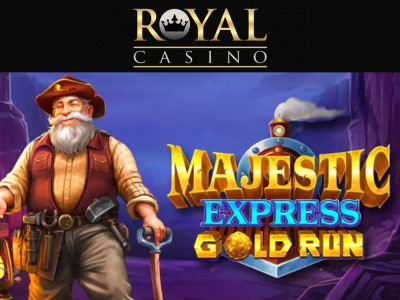 Royal Casino free spins i dag Majestic Express Gold Run